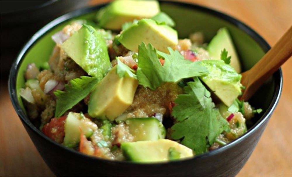 Amaranth Quinoa Salat